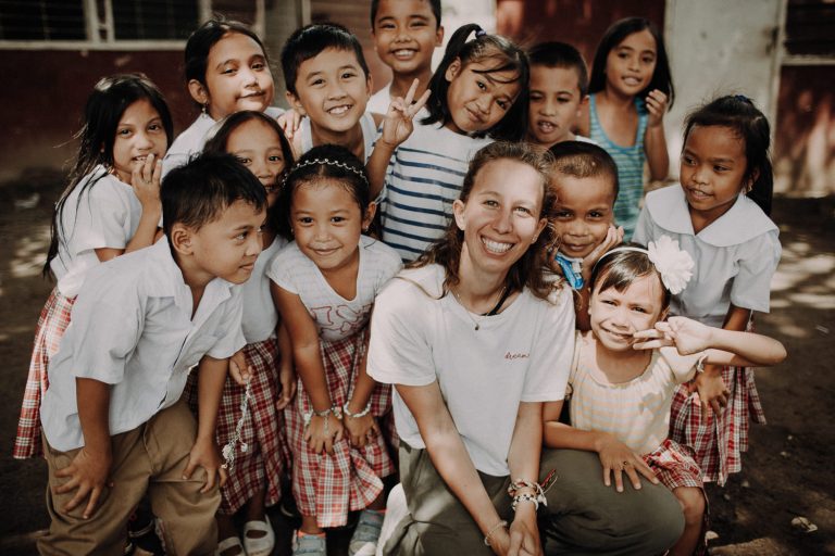 Fotografin mit Kindern