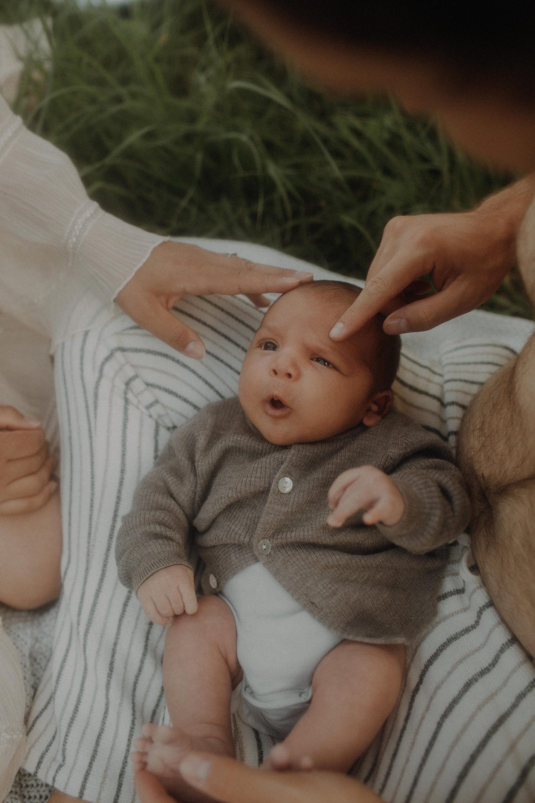 Baby Fotoshooting im Freien